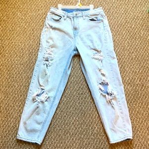 Light Wash Target Mom Jeans Size 6